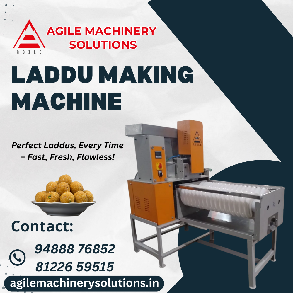 Laddu Machine Manufacturer – Agile Machinery Solutions