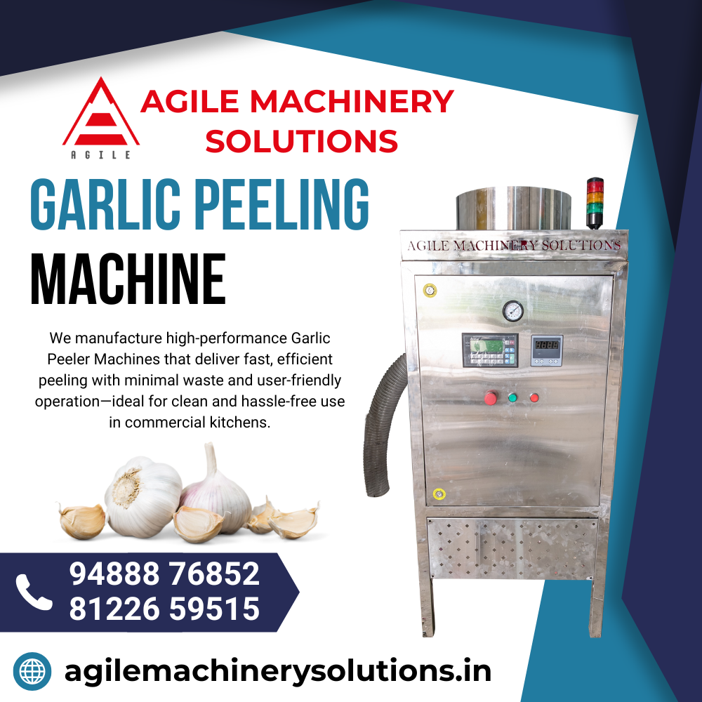 Garlic Peeling Machine Manufacturer in Tamilnadu