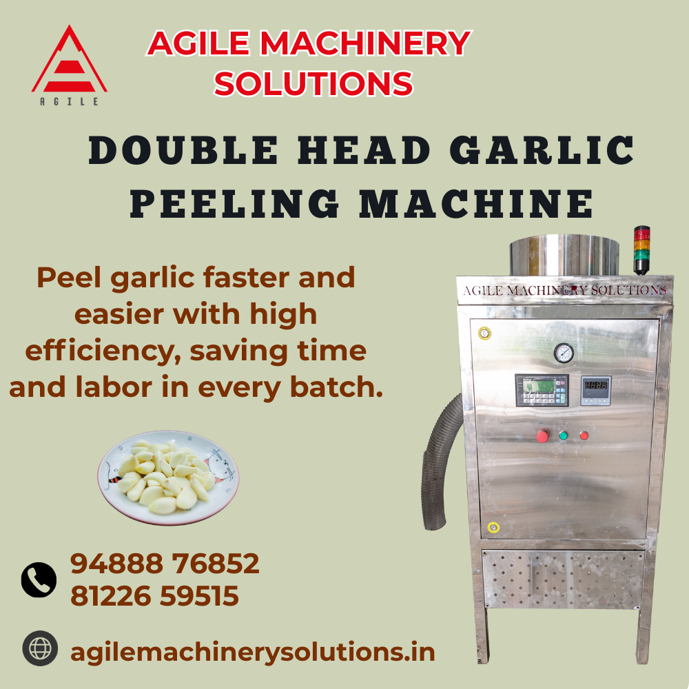 Double Head Garlic Peeling Machine Manufacturer