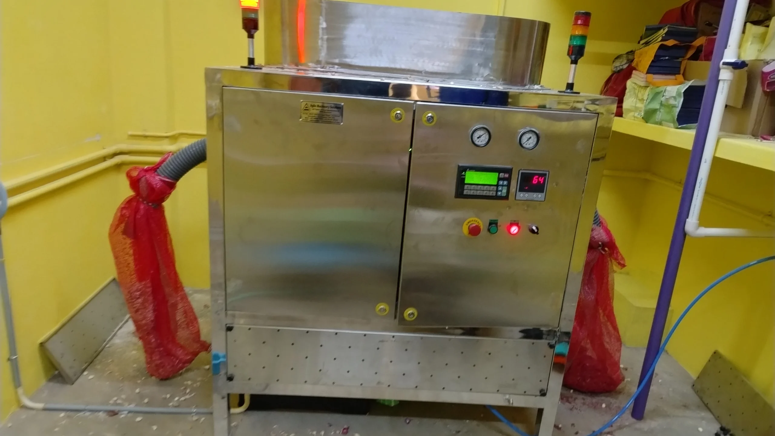 Double Garlic Peeling Machine