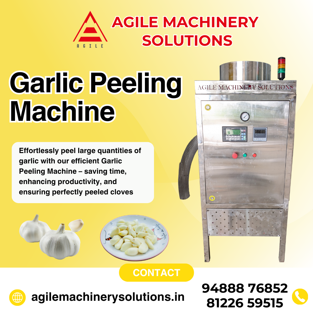 Garlic Peeling Machine In Hyderabad