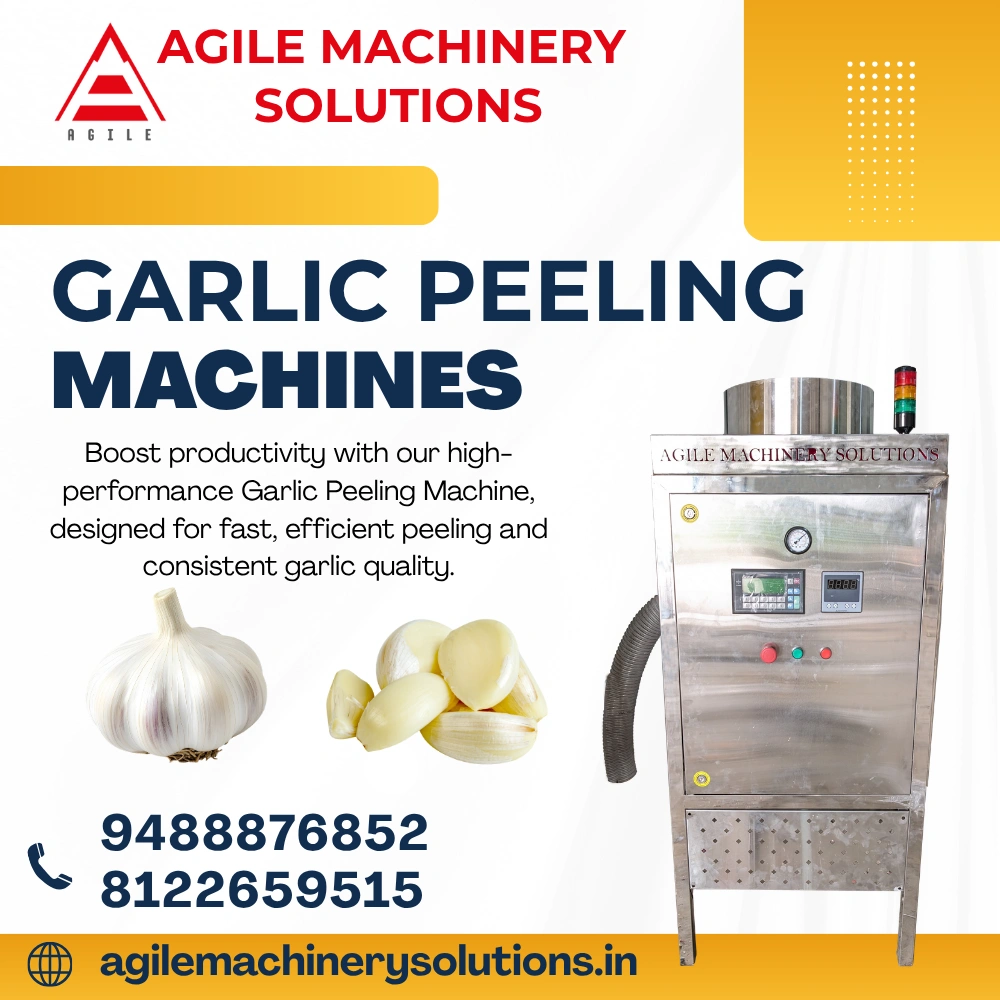 Garlic Peeling Machines Manufacturer in Chennai