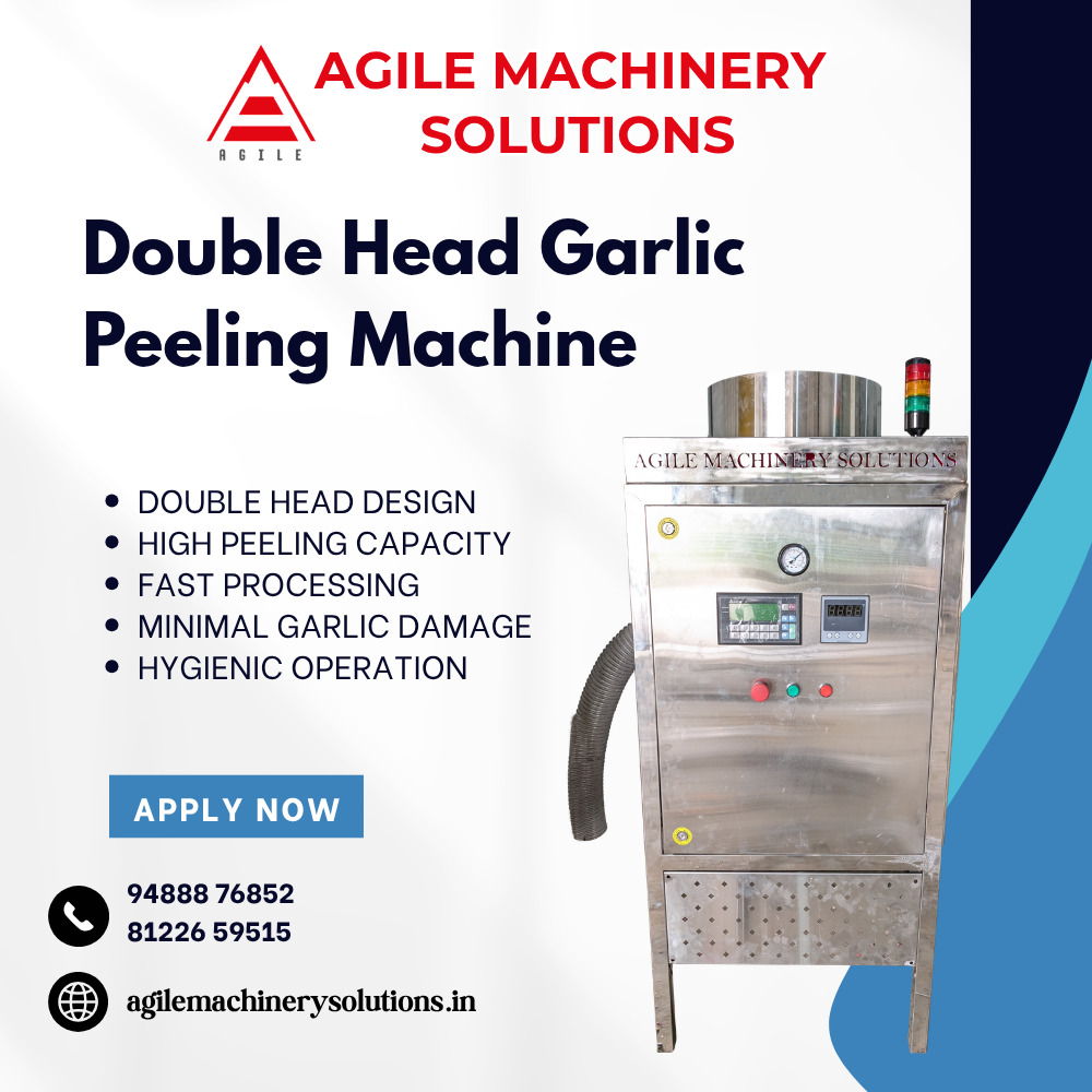 Automatic Garlic Peeling Machine Manufacturer In Coimbatore