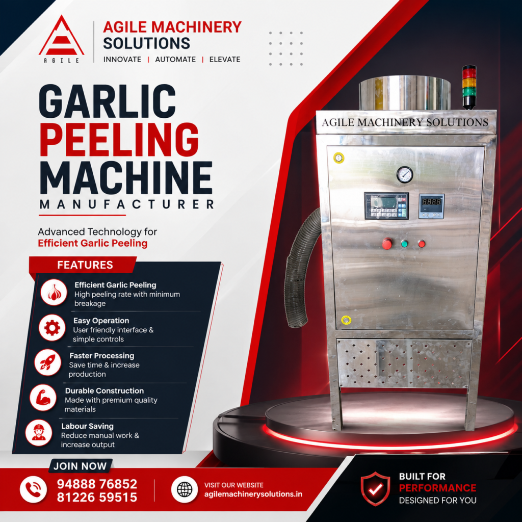 Garlic Peeling Machine Manufacturers in Karnataka