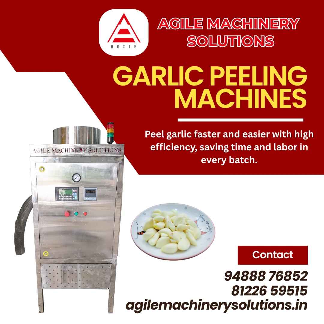 Garlic Peeling Machines Manufacturer in Andhra