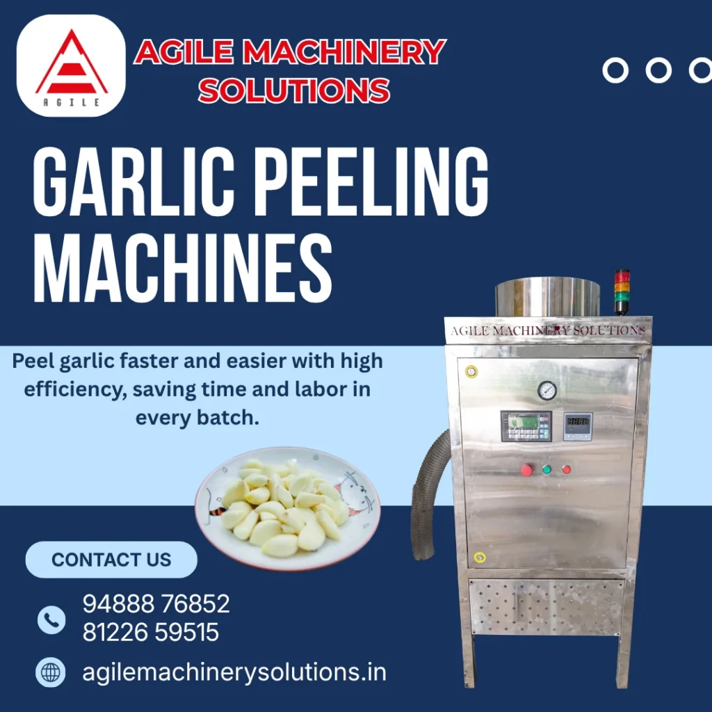 Garlic Peeling Machines Manufacturer in Karnataka