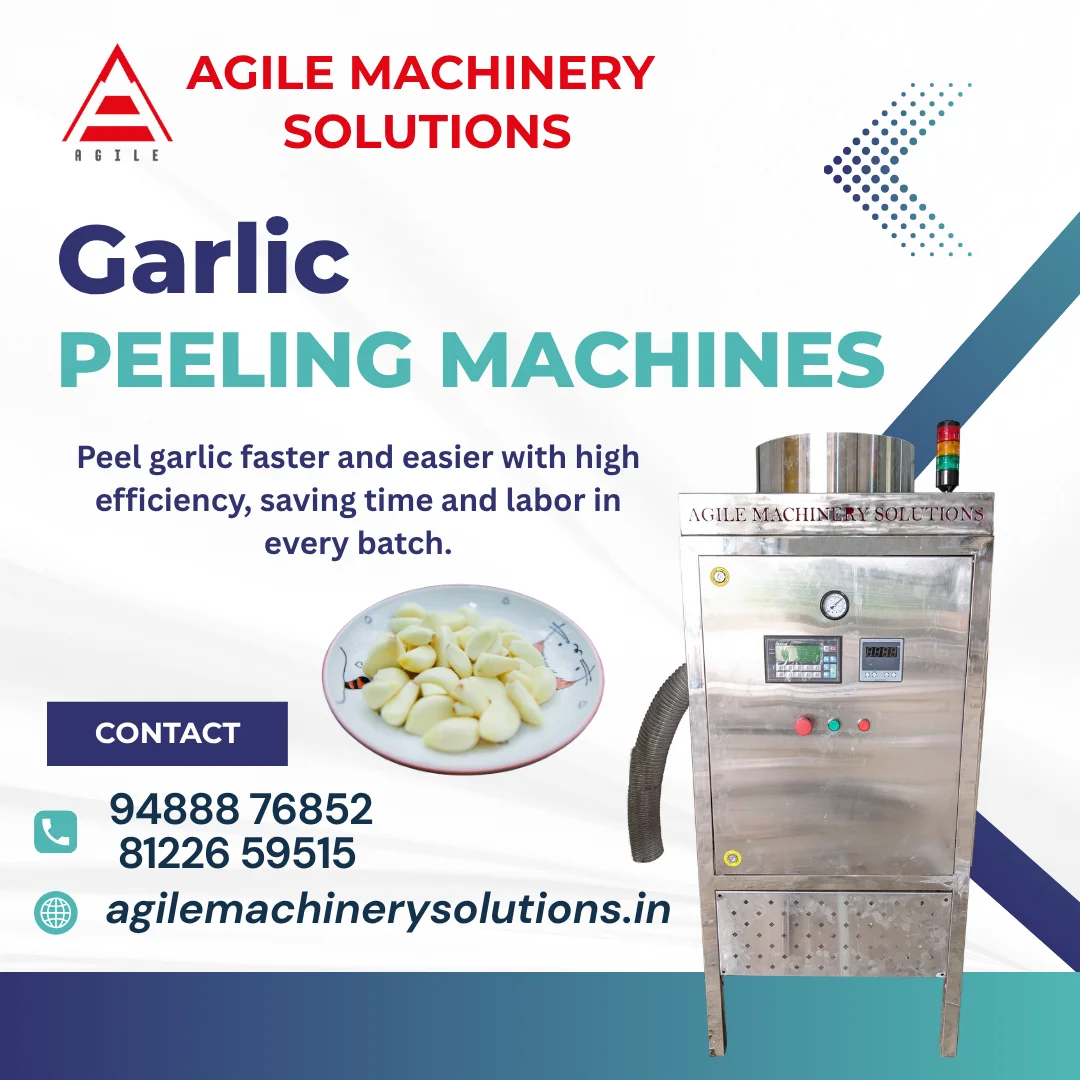 Garlic Peeling Machines Manufacturers Karnataka